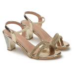 Stylish Strappy Block Heels for Women – Open Toe Ankle Strap Sandals